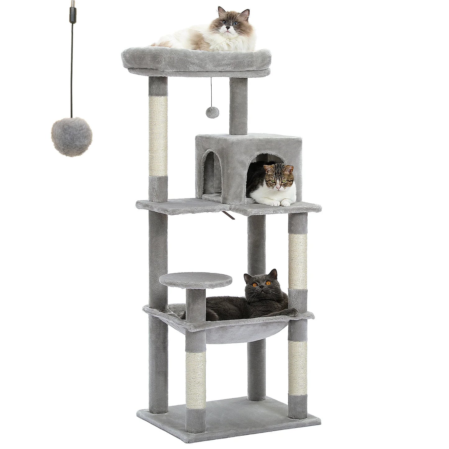 Cat Tree for Indoor Cats 5-Levels