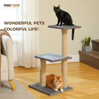 Cat, Tower, Indoor, Activity Tree, Scratching Post , Perch