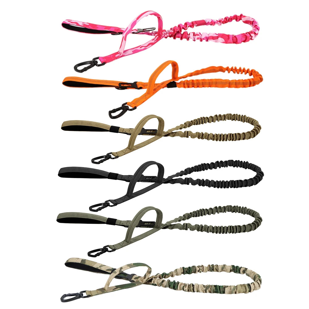 Adjustable Dog Leash Quick Release Elastic Rope