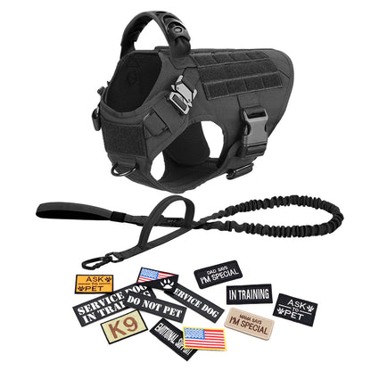 Military  Training Vests Tactical Dogs Harnesses Accessories