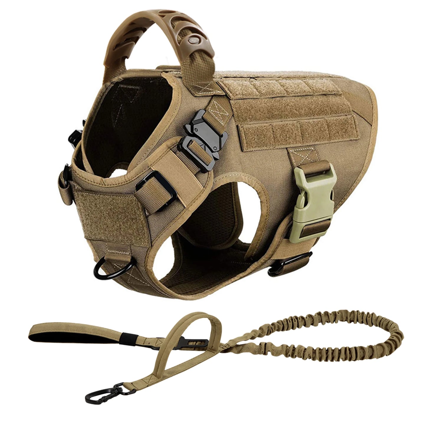 Dog Harness Collar And Leash Set Training Walking