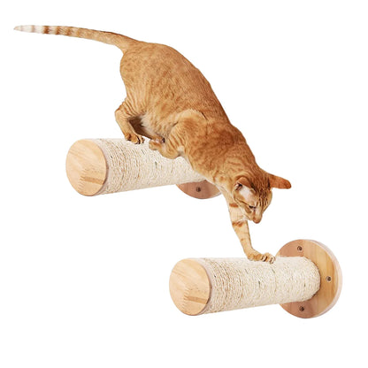 Cat Wall Mounted  Climbing Ladder, Hammock