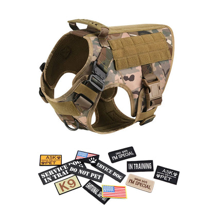 Military  Training Vests Tactical Dogs Harnesses Accessories