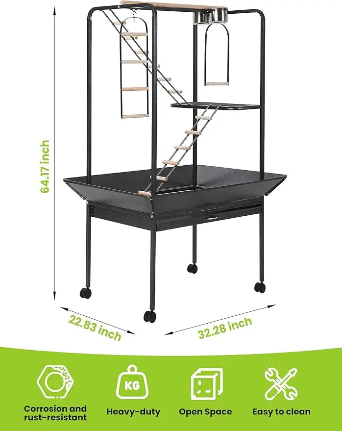 Parrot Play stand  Cage Playground for Birds
