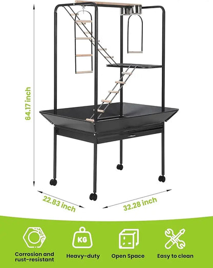 Parrot Play stand  Cage Playground for Birds