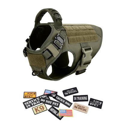 Military  Training Vests Tactical Dogs Harnesses Accessories