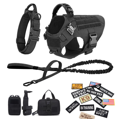 Military  Training Vests Tactical Dogs Harnesses Accessories