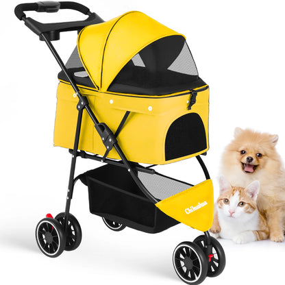 Pet Stroller Small Puppy Dogs & Cats Travel