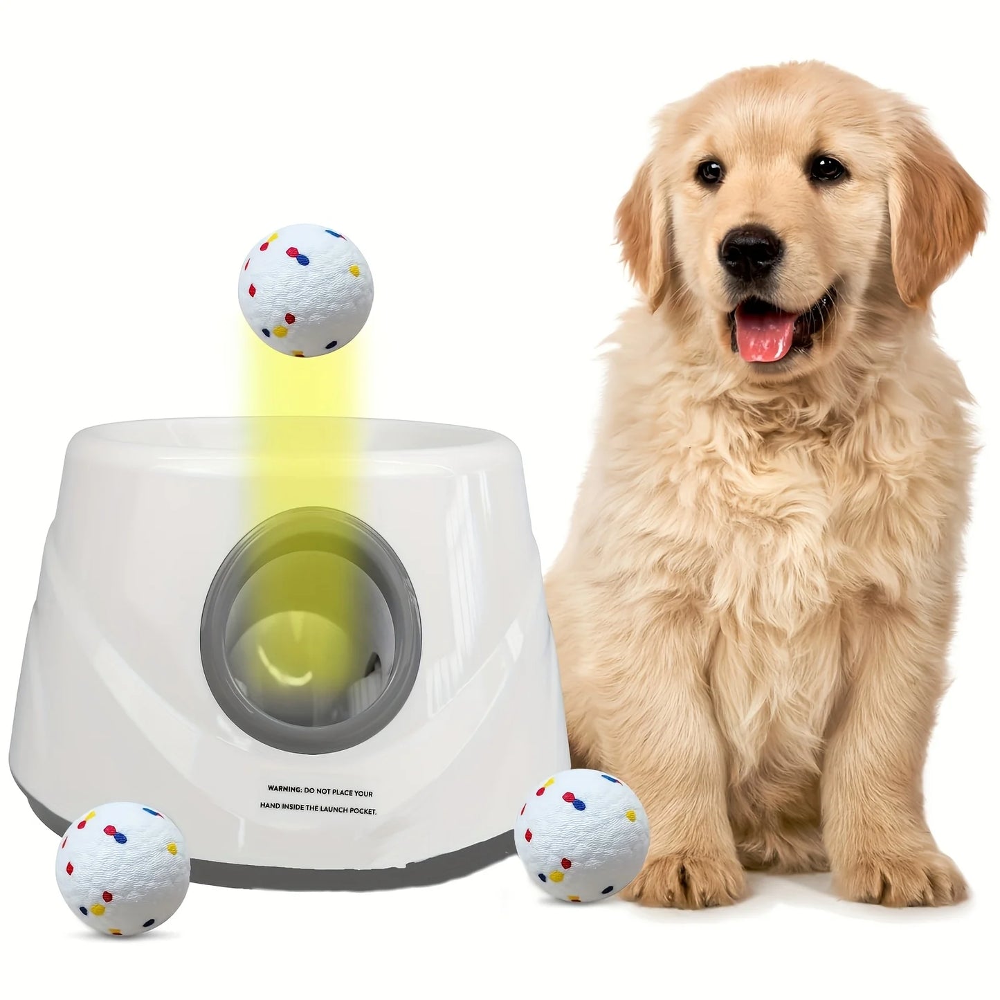A Dog-use Automatic Ball Launcher