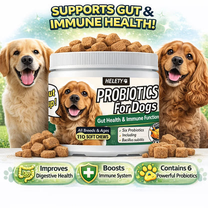 Probiotics for Dogs Digestive Health Soft Chews