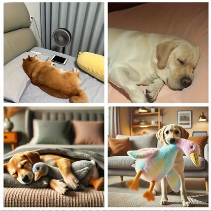 Plush Toy for Cats Dogs Relax Pet Companion
