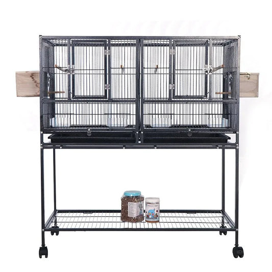 Breeding Flight Bird Cage, Rolling Stand