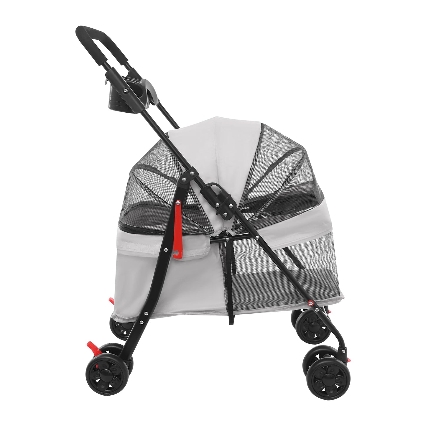 Foldable Pet Stroller Dogs Travel Cart Cats