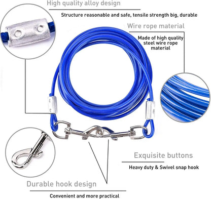 30ft Heavy Duty Dog Tie Out Cable
