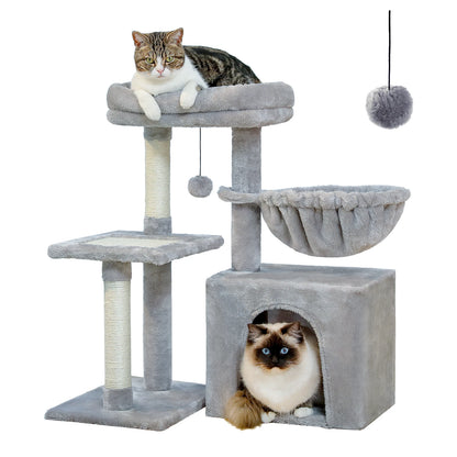 Cat, Tower, Indoor, Activity Tree, Scratching Post , Perch