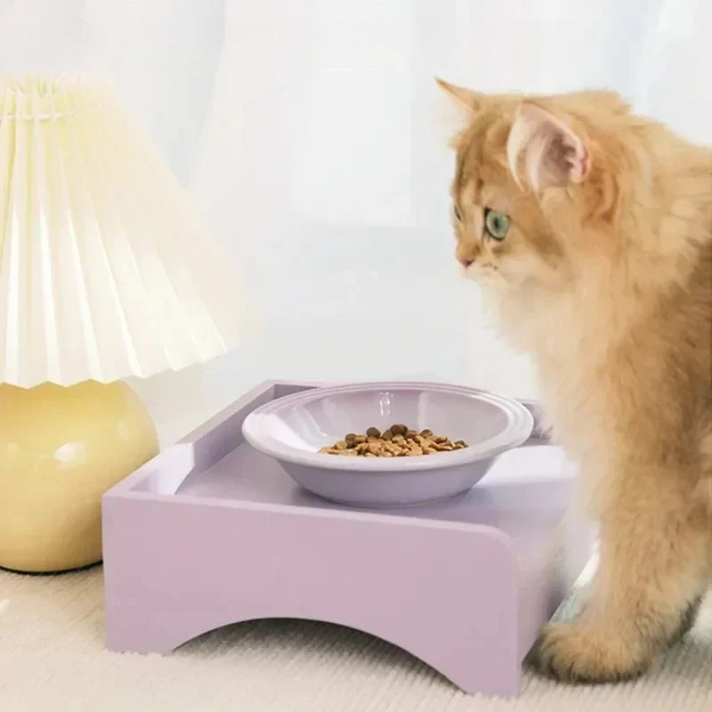 Stress-Free Dog Ceramic Cat Feeding Bowls