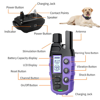 3300Ft Electric Dog Training Collar Remote Control