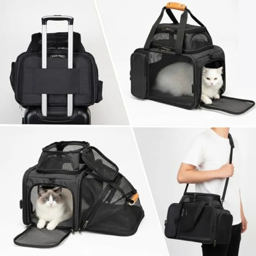 Airline-Approved Soft-Sided Cat & Dog Carrier
