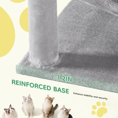 Multi-Cat Climbing Tower for Pet Furniture