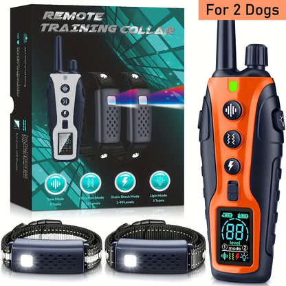 Dog Training Collar - (Beep, Vibration, Shock)Remote