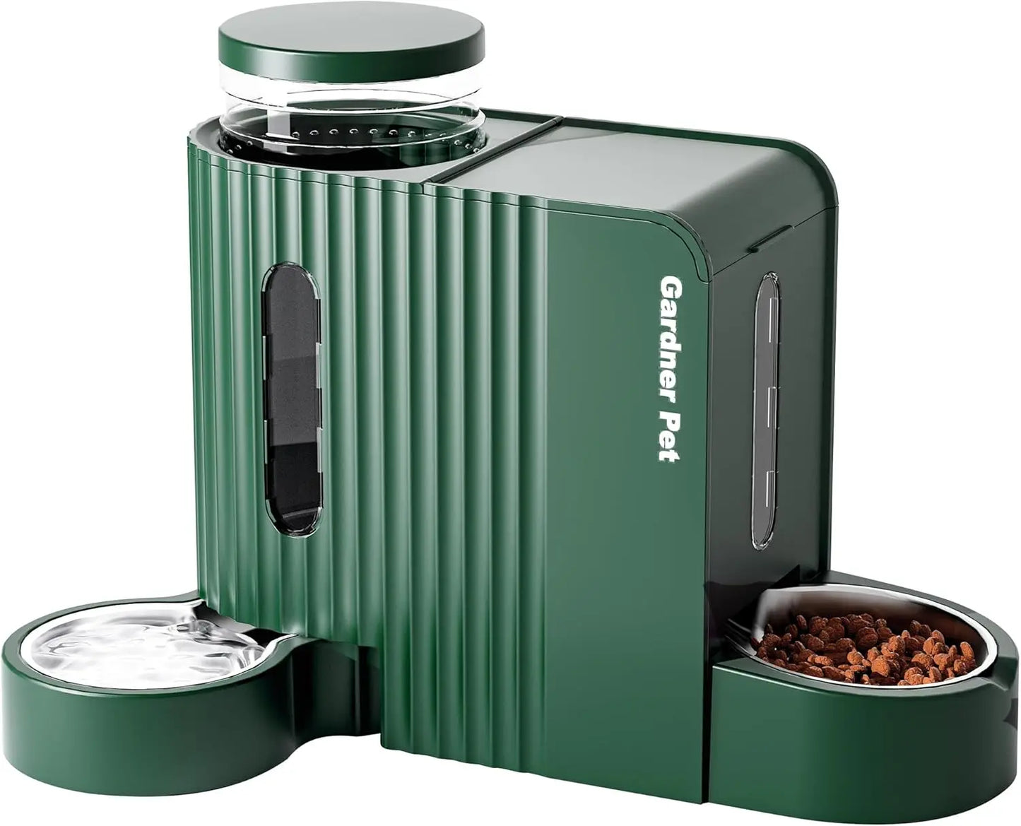 Automatic Gravity Pet Feeder and Water Dispenser
