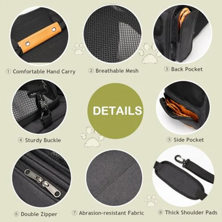 Airline-Approved Soft-Sided Cat & Dog Carrier