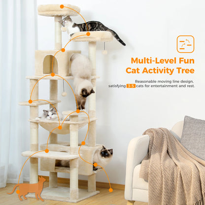 Hammock Padded Perches and Condos Cat Toys