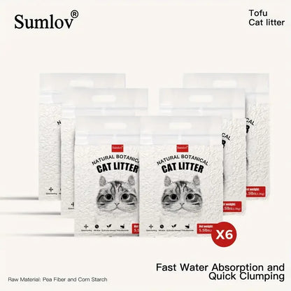 Cat Litter, Natural Botanical, Dust-Free, Flushable