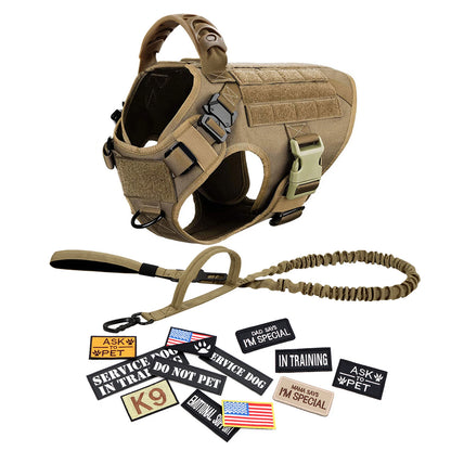 Military  Training Vests Tactical Dogs Harnesses Accessories