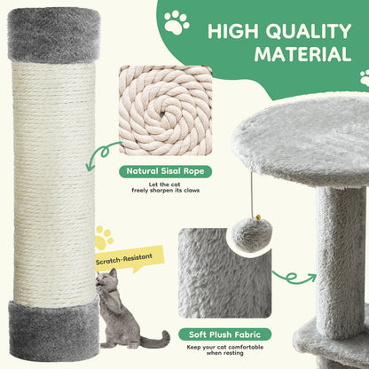 Multi-Cat Climbing Tower for Pet Furniture