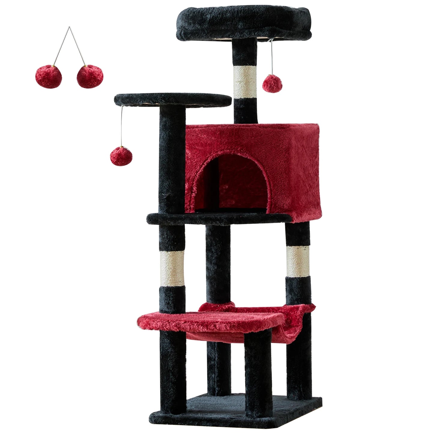 Multi-Cat Climbing Tower for Pet Furniture