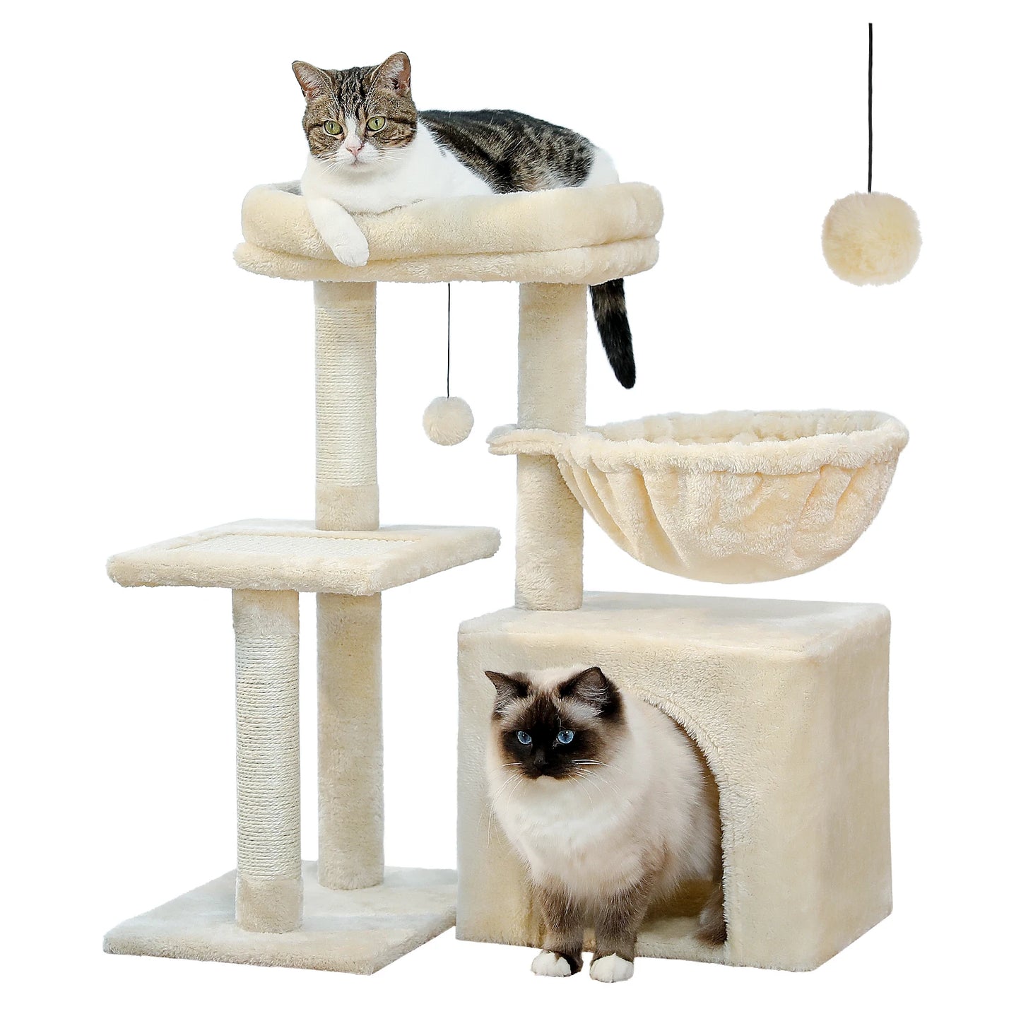 Cat, Tower, Indoor, Activity Tree, Scratching Post , Perch