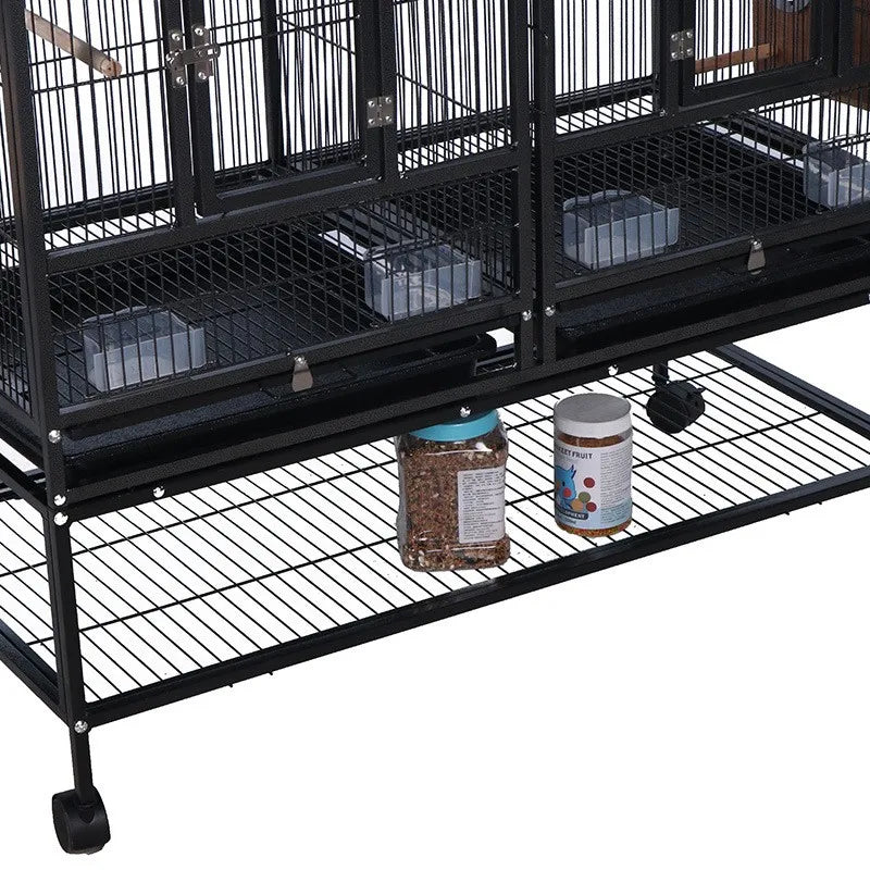 Breeding Flight Bird Cage, Rolling Stand