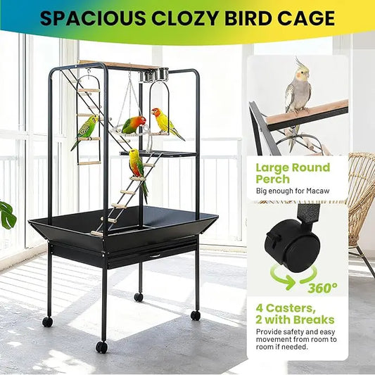 Parrot Play stand  Cage Playground for Birds