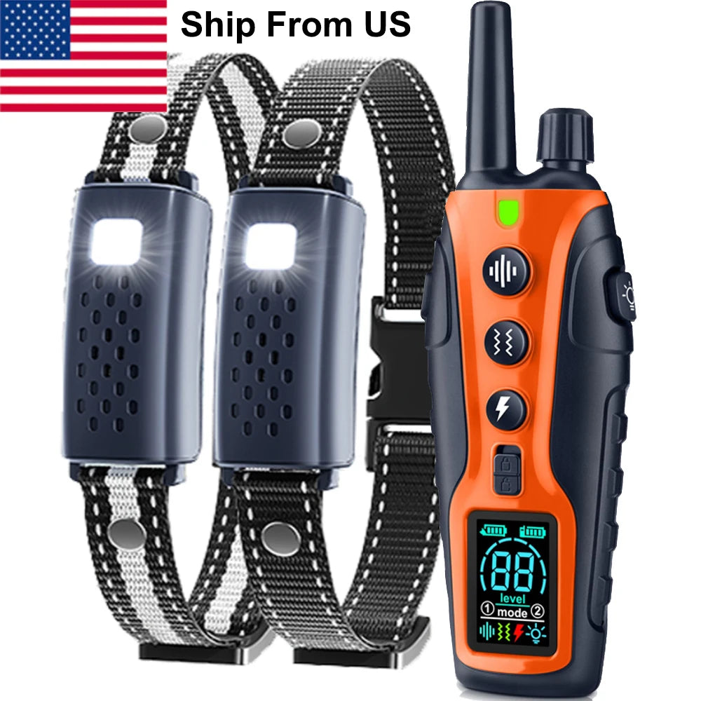 Dog Training Collar - (Beep, Vibration, Shock)Remote