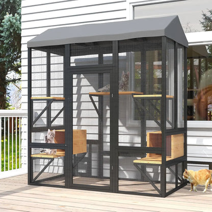 72" Large Catio Outdoor Cat Enclosure