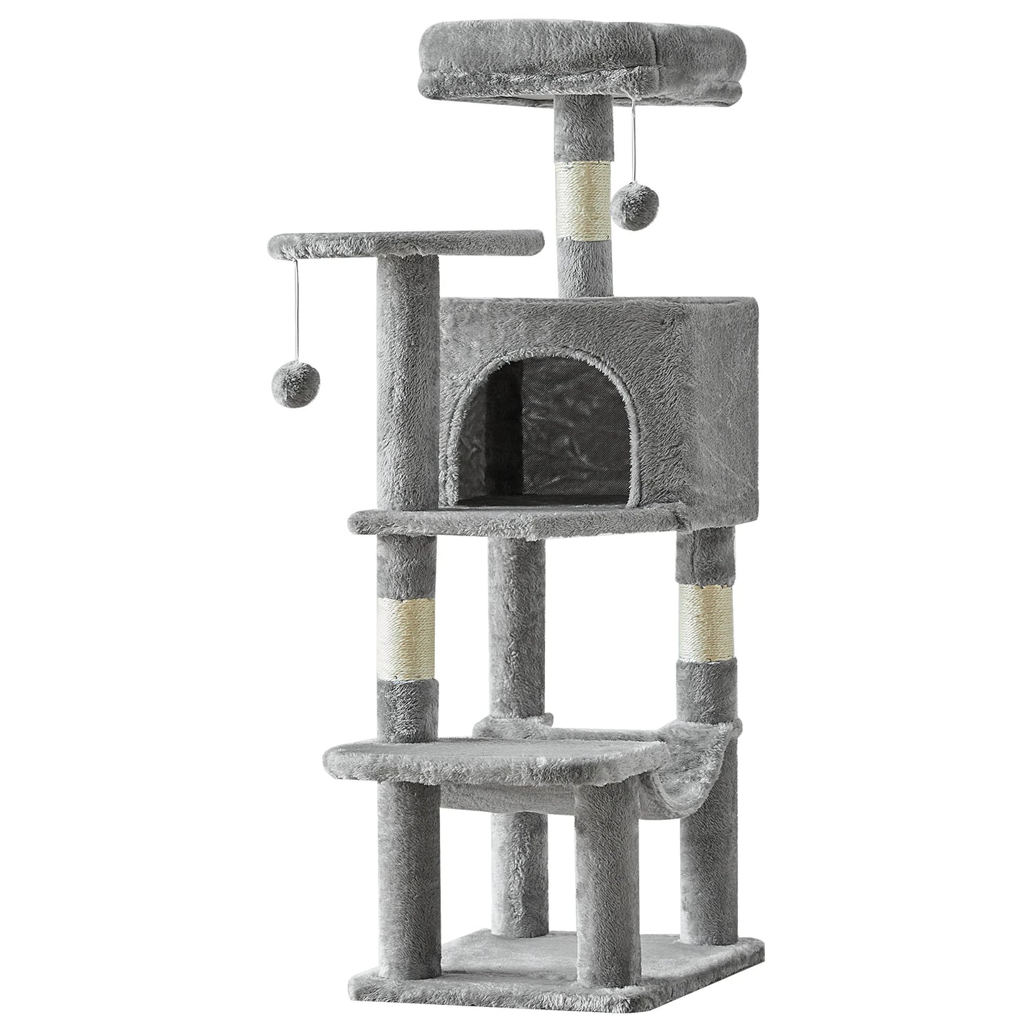 Multi-Cat Climbing Tower for Pet Furniture