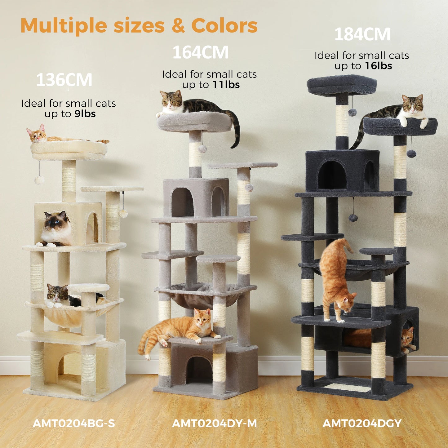 Hammock Padded Perches and Condos Cat Toys