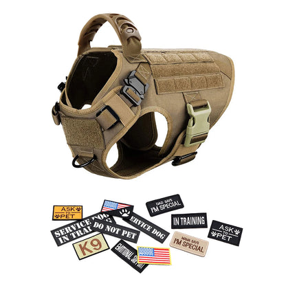 Military  Training Vests Tactical Dogs Harnesses Accessories