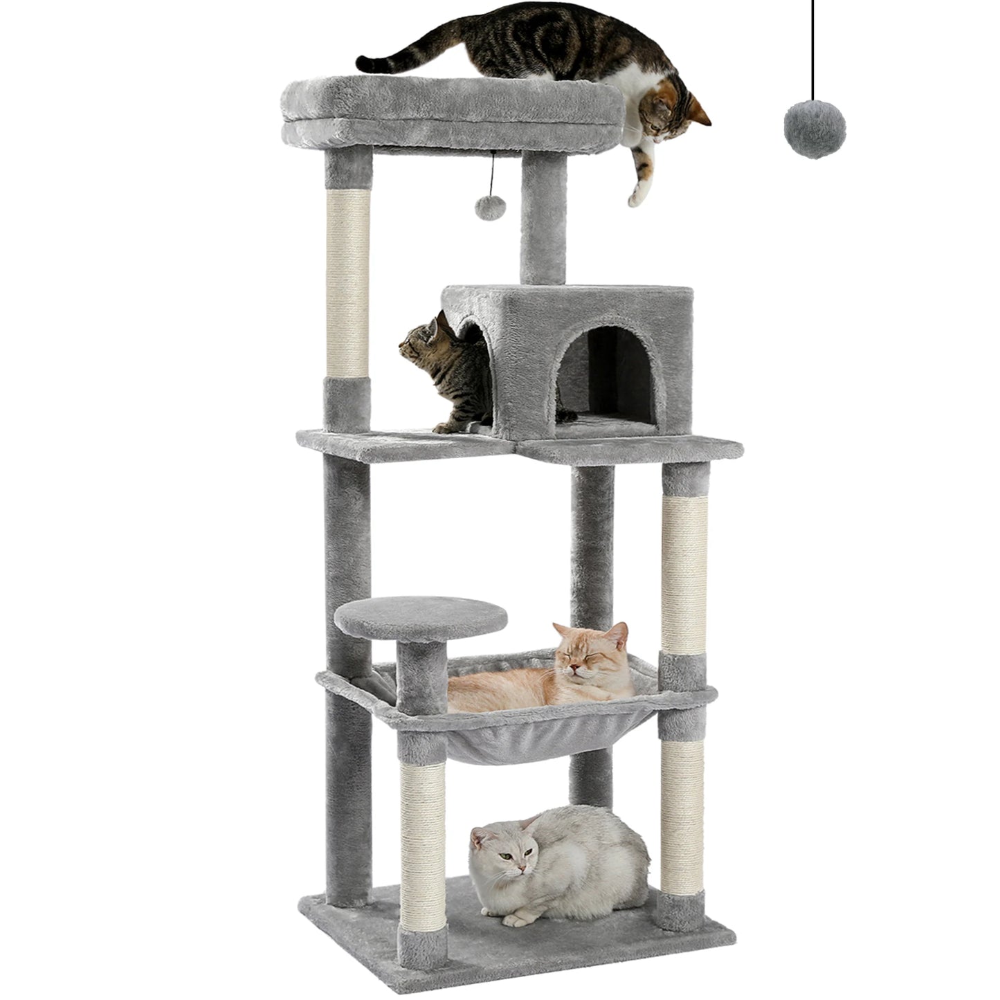 Cat Tree for Indoor Cats 5-Levels